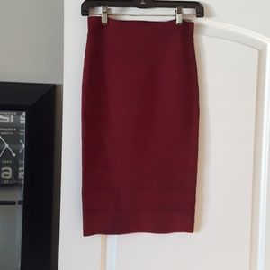 Bcbg maxazria Leger bodycon pencil skirt